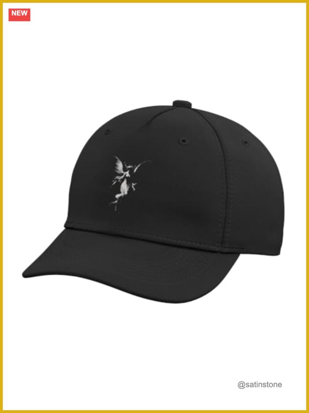 Dark Fairy Butterfly Wings Gothic Fantasy Adjustable Baseball Hat